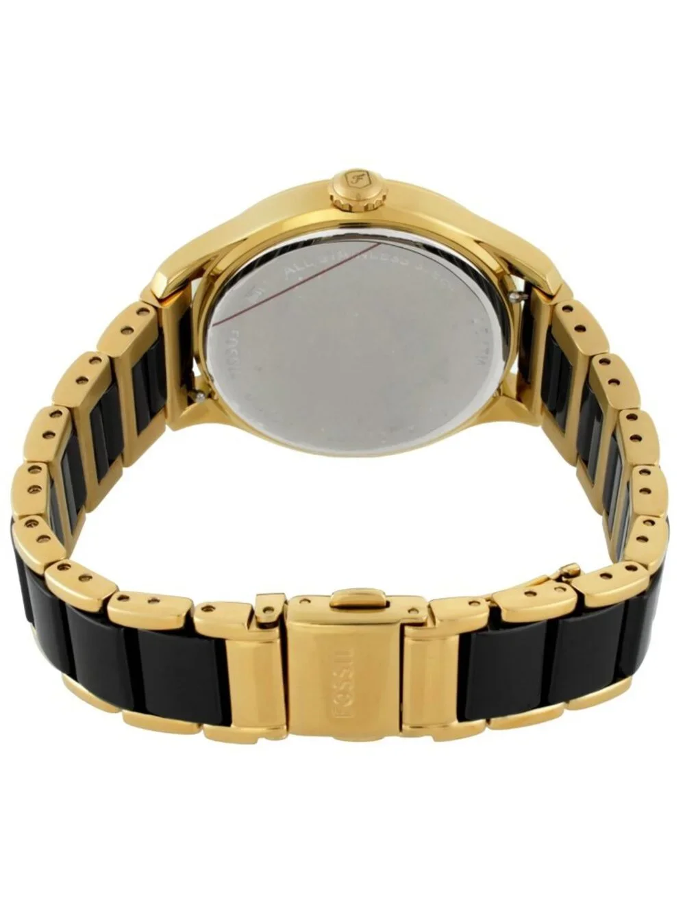 NWT Fossil Gilmore Quartz Black Dial Ladies Watch